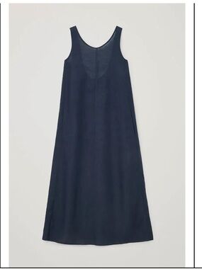 black dress with white line Dress- full black dress with a white outlined lines  Marian Style Boutique